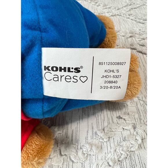 Kohl's Cares The Berenstain Bears Brother Bear Plush Clean and Cute 13" - Picture 5 of 6